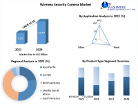 Wireless Security Camera Market to witness growth worth USD 13.47 Bn. by 2029 propelled by Technological Advancement and growth of Smart Homes