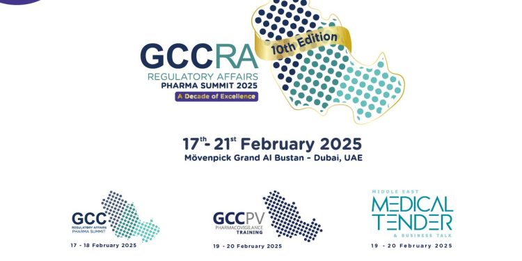 دبي تستضيف النسخة العاشرة من “قمّة الخليج لشؤون تنظيم الدواء 2025” تحت شعار “عقد من التميّز”