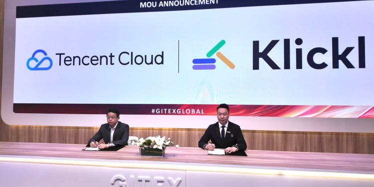 شركة Klickl وTencent Cloud تستكشفان شراكة استراتيجية لتمكين البنية التحتية المالية في Web3 بقدرات التطبيقات الفائقة (Super-App)