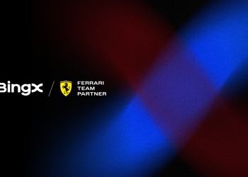 تصبح BingX أول شريك لمنصة تداول عملات رقمية في تاريخ فريق Scuderia Ferrari HP